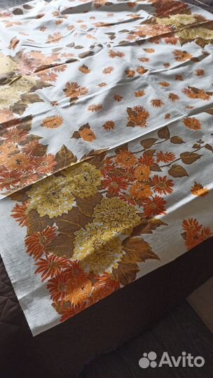 Ткань на скатерть лен