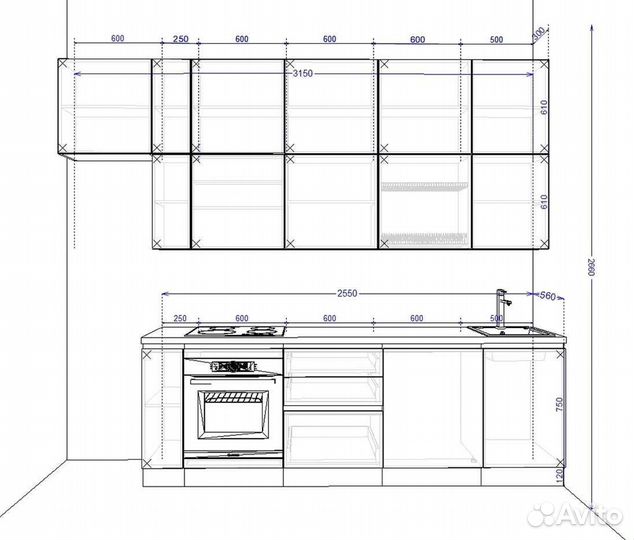 Кухни на заказ