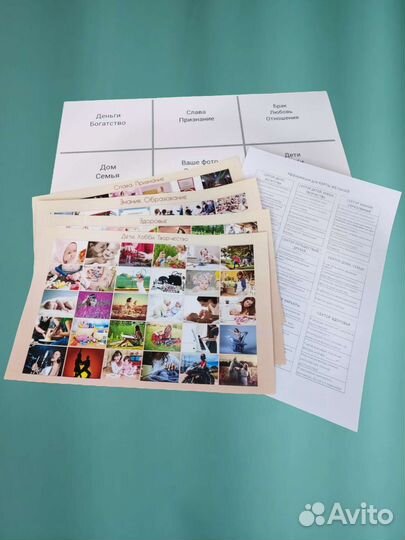 Карта желаний, А3. Доска визуализации