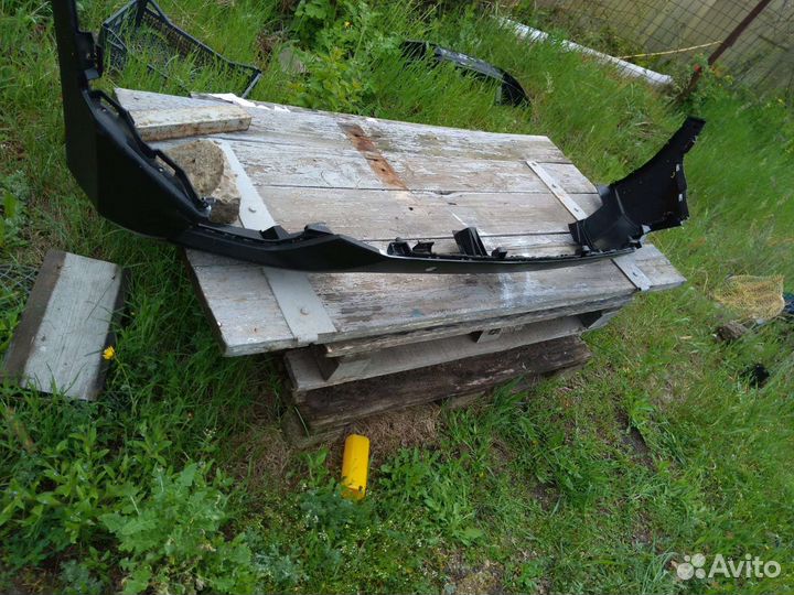 Накладка на задний бампер hyundai creta