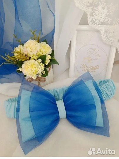 Бант на выписку из роддома