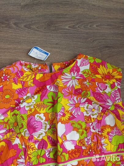 Летний женский костюм с брюками 44