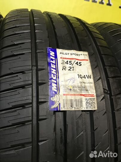 Michelin Pilot Sport 4 SUV 245/45 R21 104W