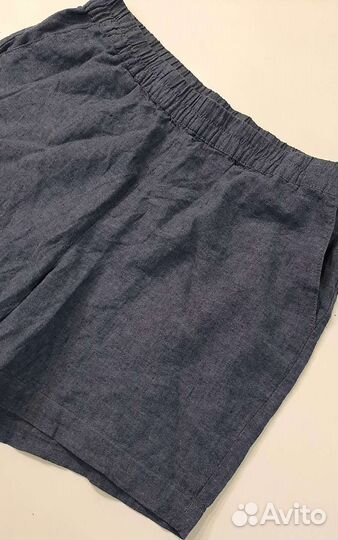 Dunnes Stores, новые шорты лён коттон, L, 50-52