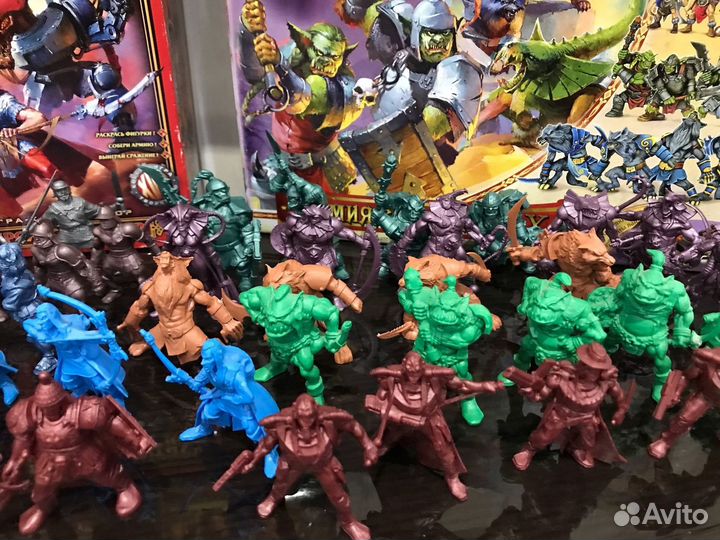 Солдатики технолог Битвы fantasy Замок Орудия