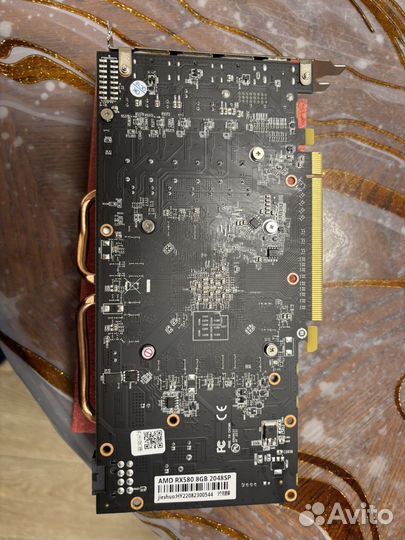 Видеокарта rx580 8gb