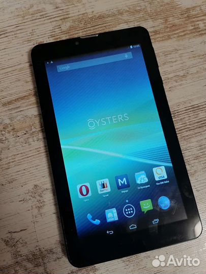 Планшет oysters T72X 3G
