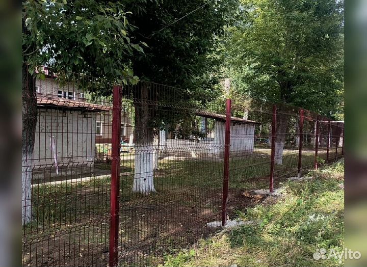 Забор из 3д сетки