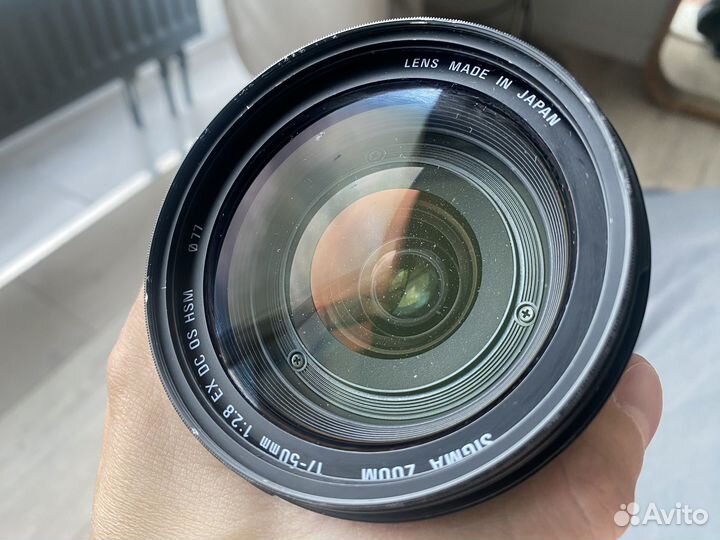 Объектив Sigma AF 17-50mm f/2.8 EX DC OS Canon