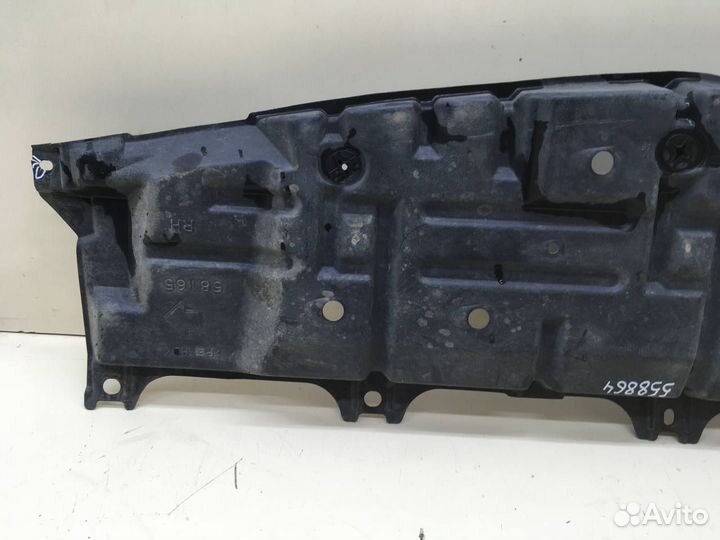 Защита антигравийная Toyota Highlander U40 2007-20