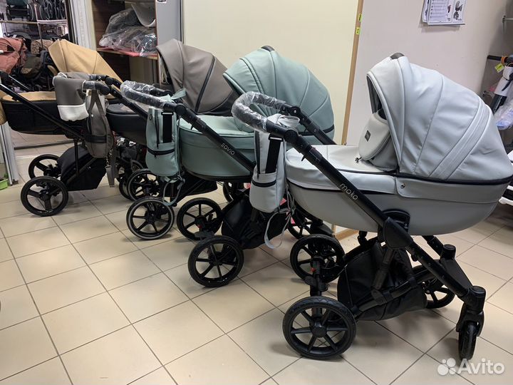 Детские коляски 2 в 1, прогулочные и автолюльки