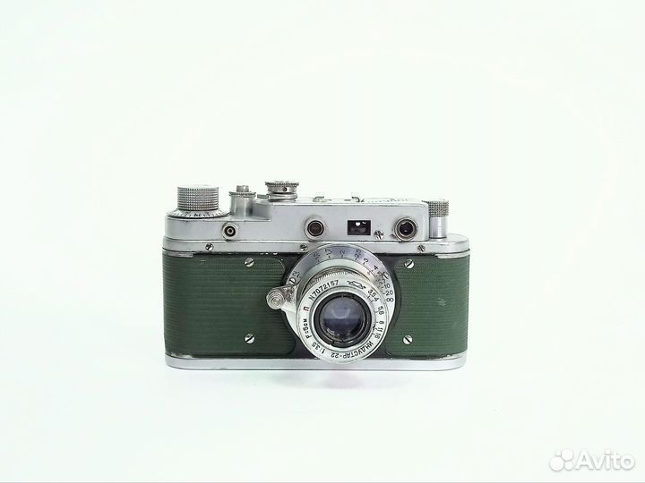 Зоркий С, зелёная оклейка