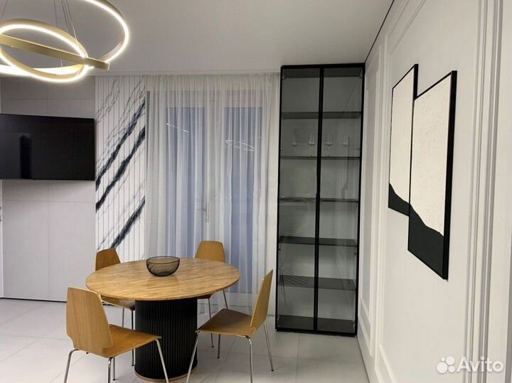 Шкаф c подсветкой для гостинной