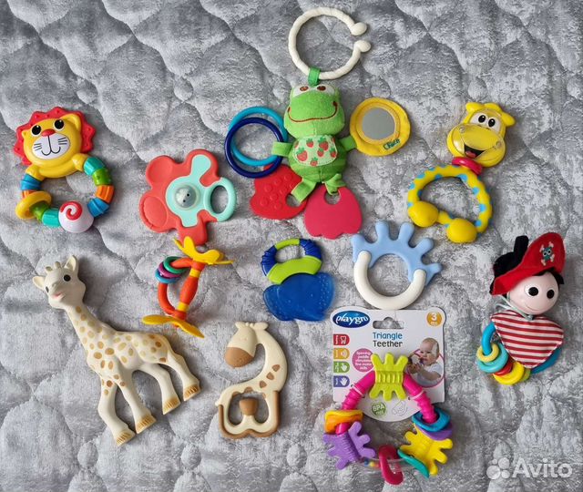 Грызунки, прорезыватели, развивашки