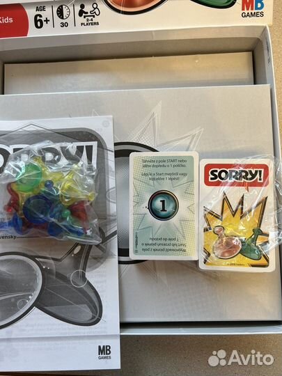 Детская настольная игра 6+ 