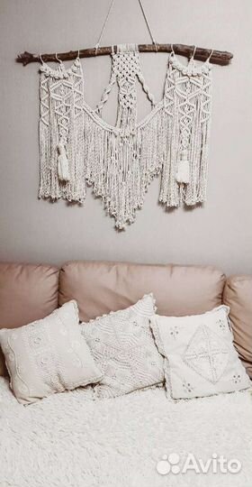 Макраме панно