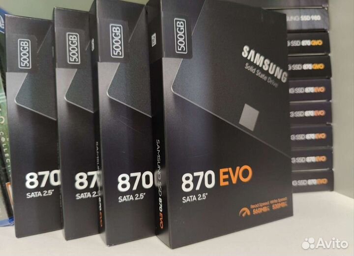 500GB SSD Samsung 870 EVO MZ-77E500BW