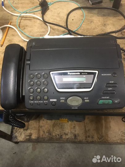 Телефон факс panasonic