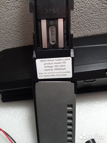 Аккумулятор для электровелосипеда 36v 30Ahв