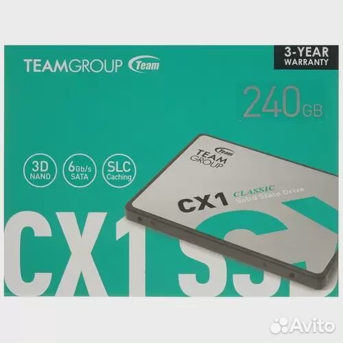 Твердотельный накопитель Team Group 240 Gb CX1 Cli