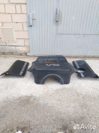 Декоративная крышка двигателя Ауди а6 с5