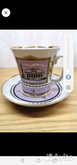 Чайные пары, трио кофейное 60-70-е