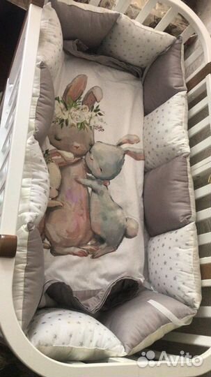 Комплект в кроватку для новорожденных