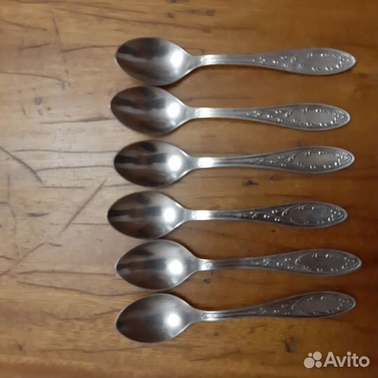 Кофейные ложки мельхиоровые СССР