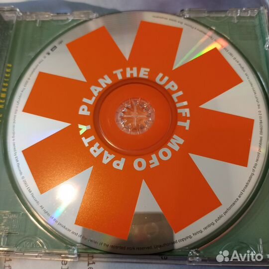 Red Hot Chili Peppers The Uplift Mofo Party Plan