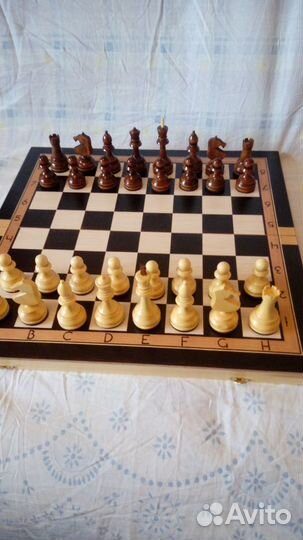Шахматы деревянные трех видов