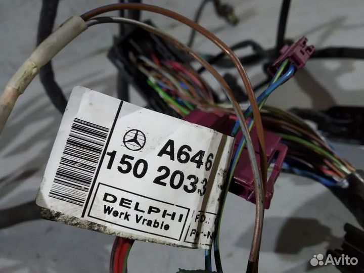 Проводка двигателя Mercedes C-Class W203 OM646