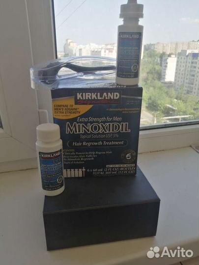 Миноксидил 5 и мезороллер (дермороллер)