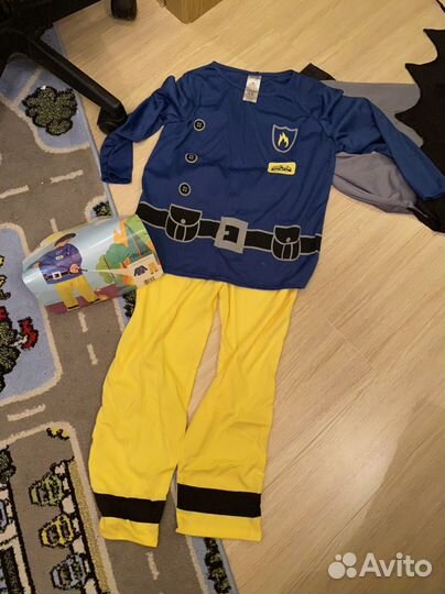 Продаем костюм пожарника 134 см