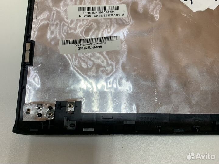 Крышка матрицы ноутбука sony sve151d11v