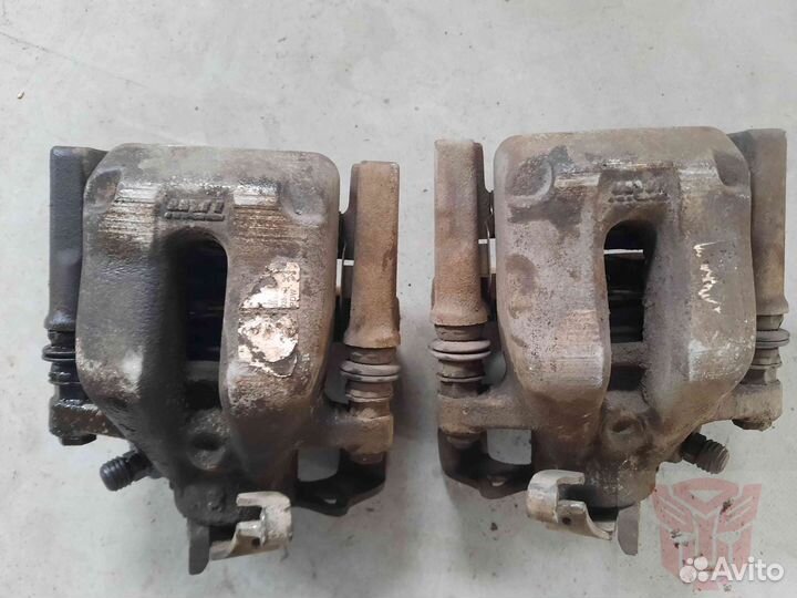 Суппорт тормозной передний Peugeot 407 6D, EW10A