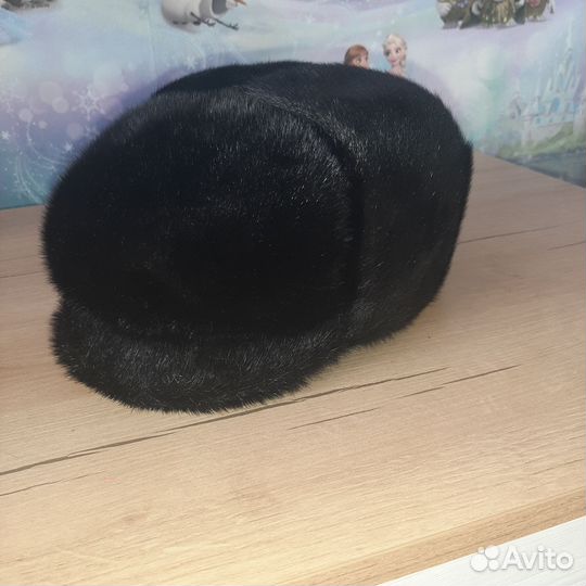 Норковая шапка мужская новая