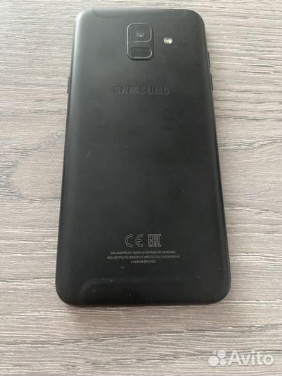 Телефон samsung a6