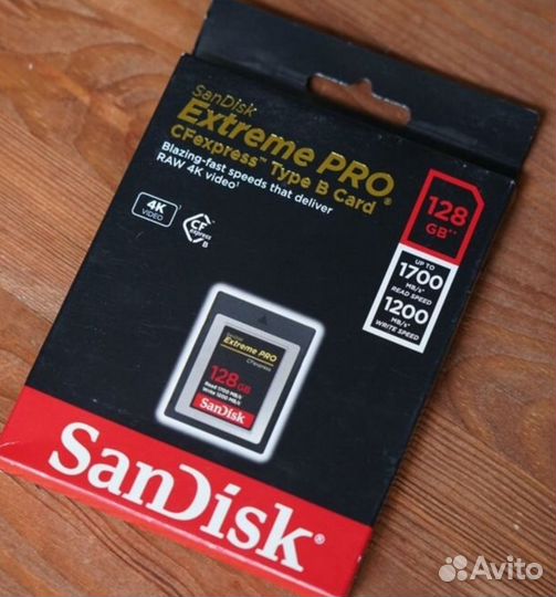 SanDisk Extreme PRO 128GB CFexpress Type-B