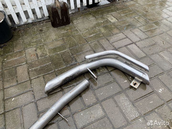 Обвес (Трубы) на Toyota Land cruiser 200