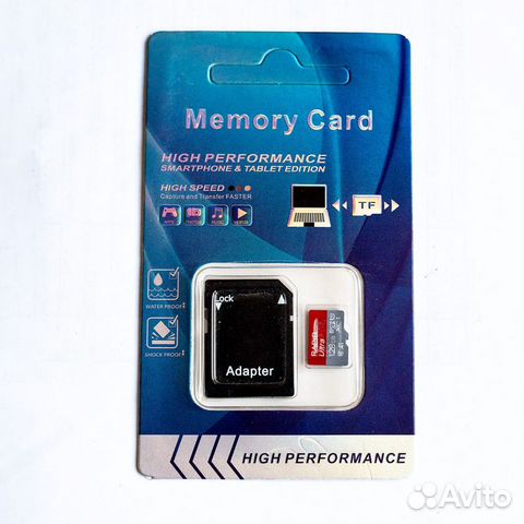 Карта памяти MicroSD 128