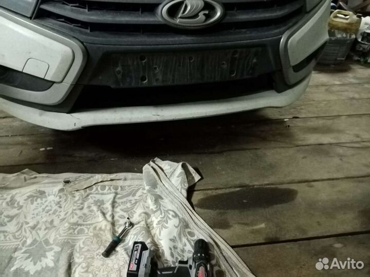 Бампер на LADA vesta
