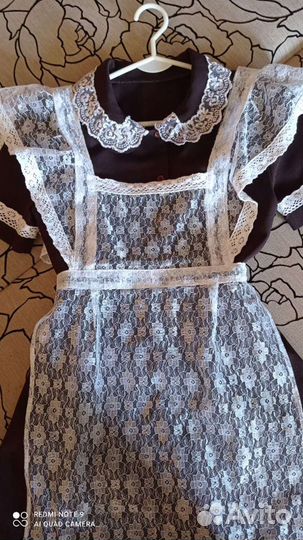 Платье школьное СССР