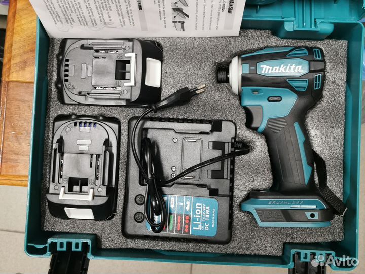 Аккумуляторный ударный винтовёрт Makita DTD172