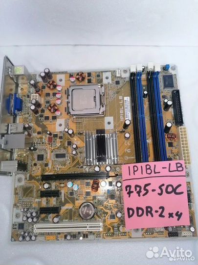 Материнская плата 775