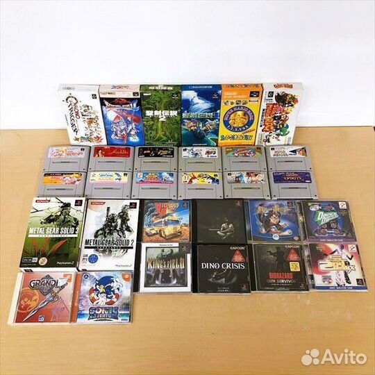 Игры PS1, Snes, Dreamcast (в наличии)