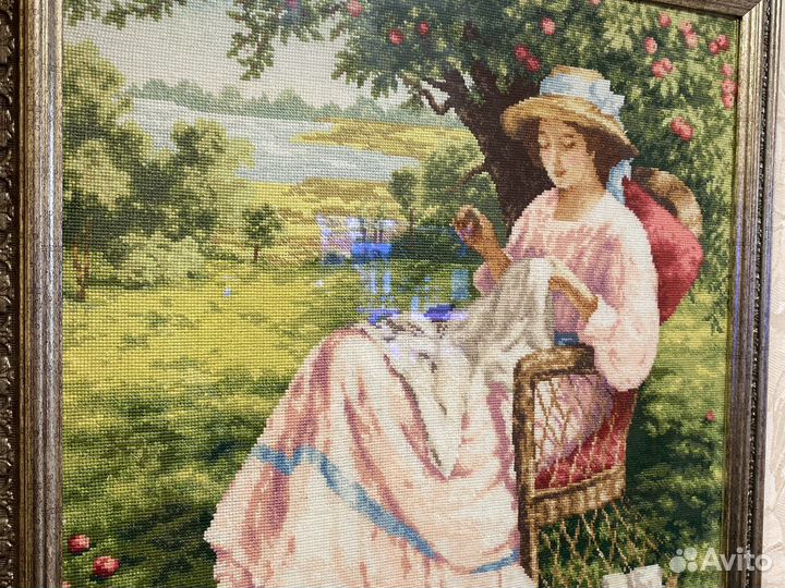 Картина вышитая крестом