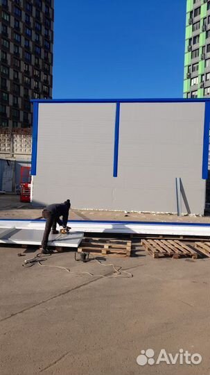 Монтаж сэндвич панелей