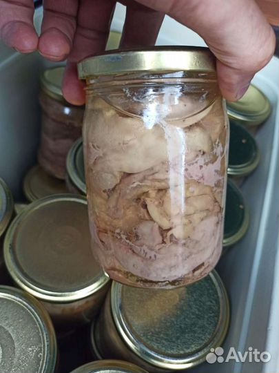 Печень трески- стекло банка 0.5