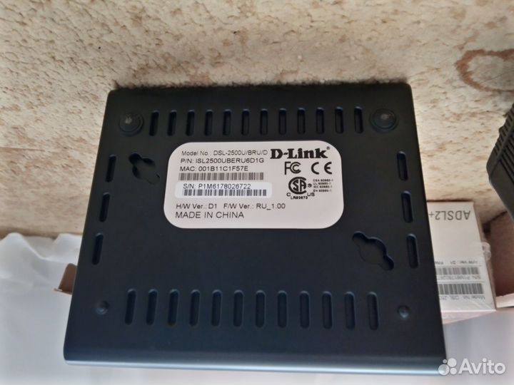 Роутер D-Link DSL-2500U