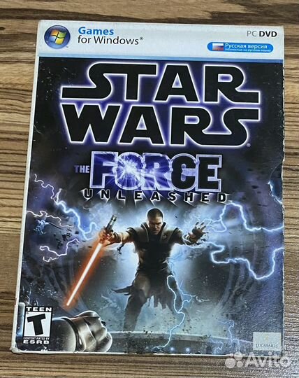 Star Wars. The Force unleashed PC диск